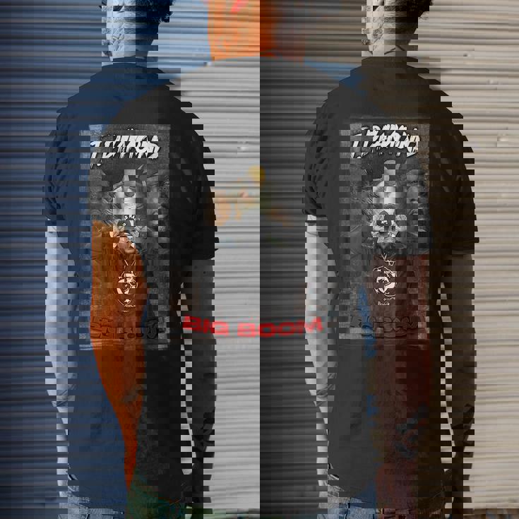 Tdiamond Mens Back Print T-shirt Gifts for Him Tdiamond Mens Back Print T-shirt Gifts for Him