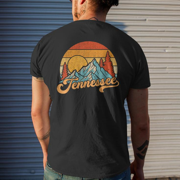 Tennessee Retro Visiting Tennessee Tennessee Tourist Men's T-shirt Back Print Gifts for Him