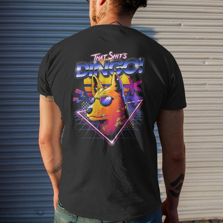 That Shits Dingo Mens Back Print T-shirt Gifts for Him