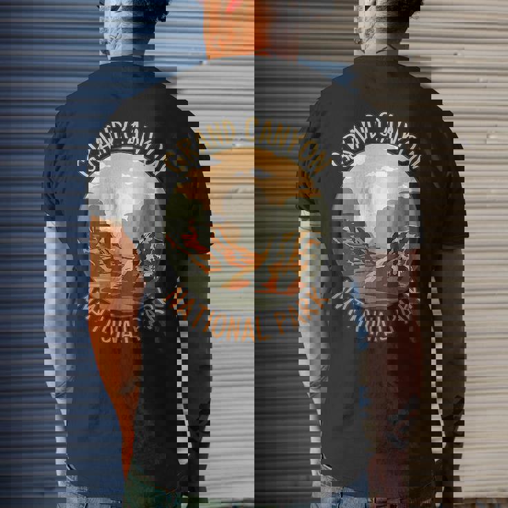 The Grand Canyon National Park Design Mens Back Print T-shirt Gifts for Him