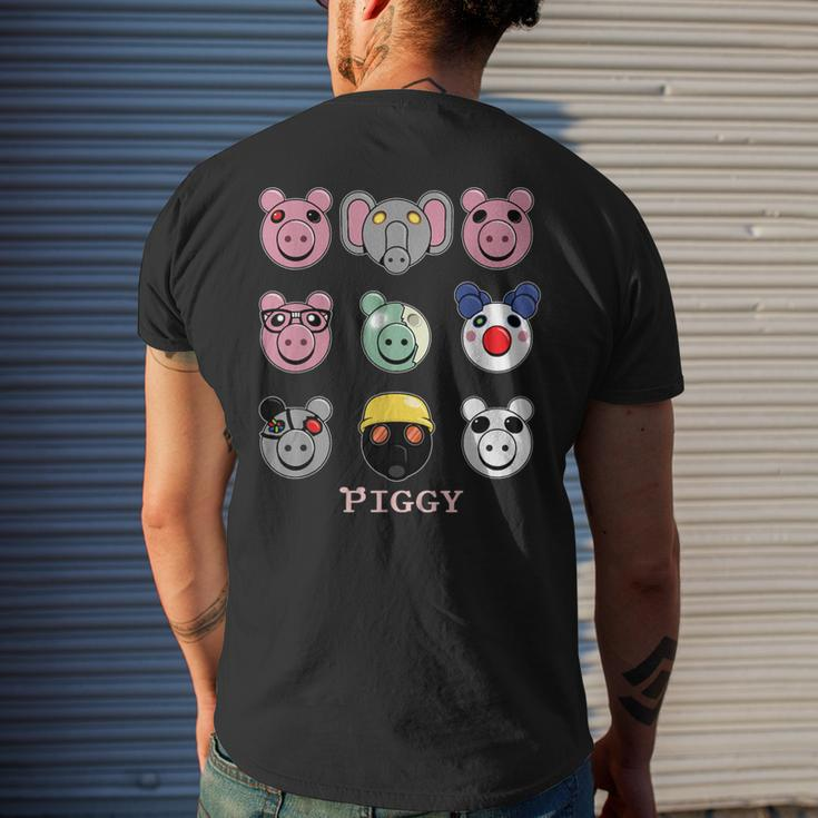 Thinknoodles P-Iggy P-Iggy Men's T-shirt Back Print Funny Gifts