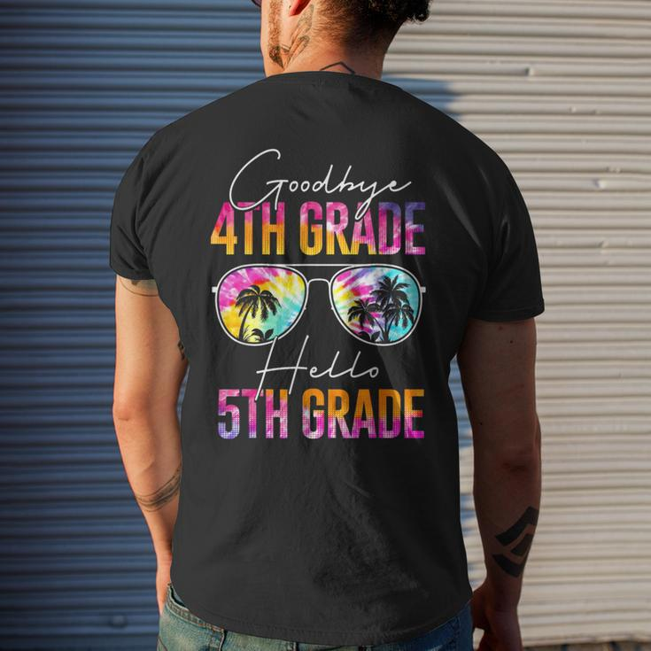 Tie Dye Goodbye 4Th Grade Graduation Hello 5Th Grade Mens Back Print T-shirt Gifts for Him