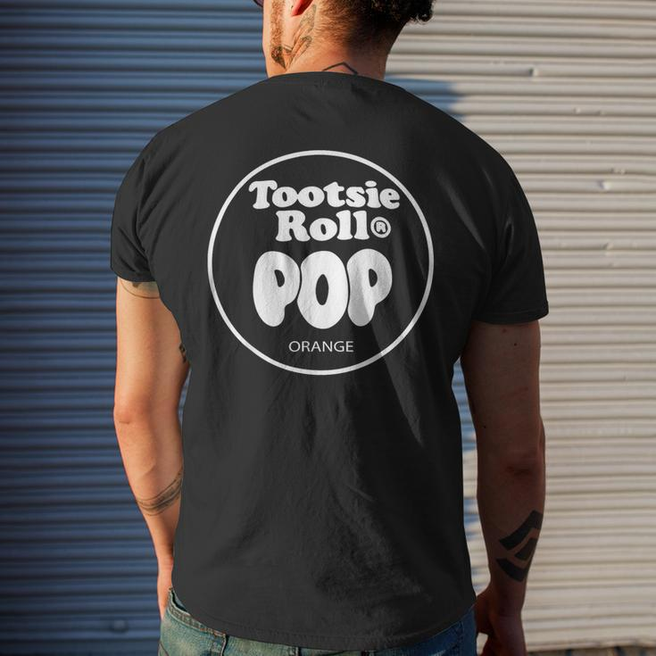 Tootsie Roll Pops Orange Candy Group Halloween Costume Men's T-shirt Back Print Gifts for Him