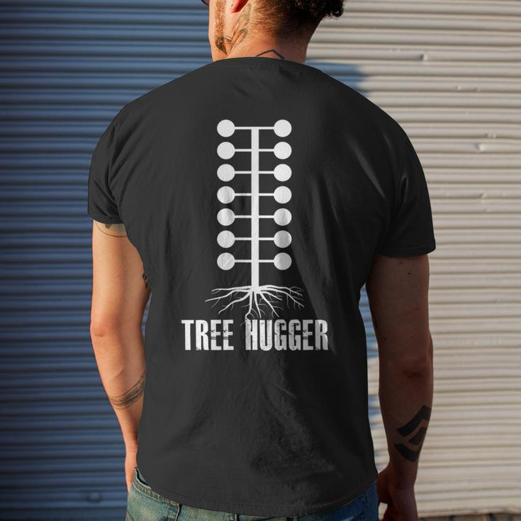 Tree Hugger Car Racing Race Car Drag Racer Racing Funny Gifts Mens Back Print T-shirt Gifts for Him