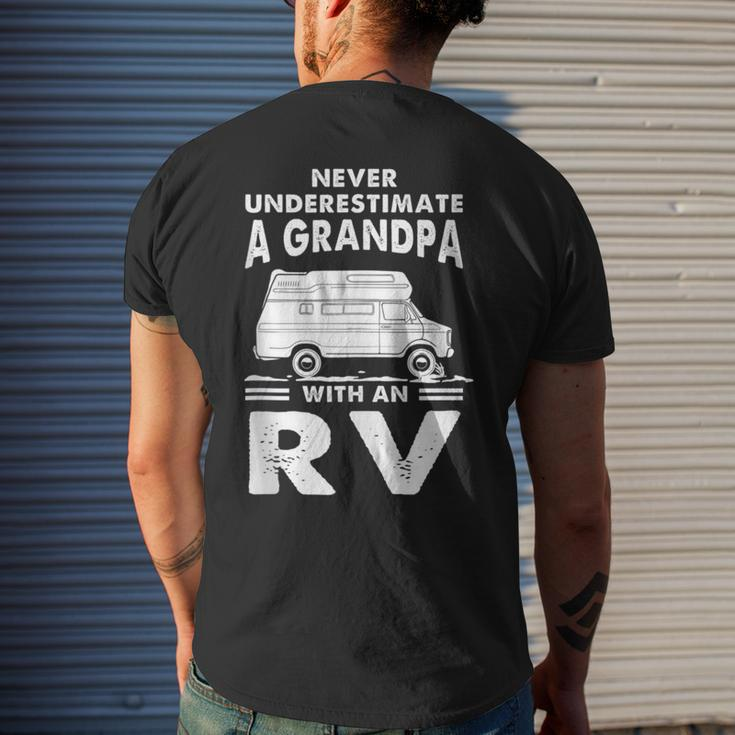 Grandpa Camping Gifts, Never Underestimate Shirts