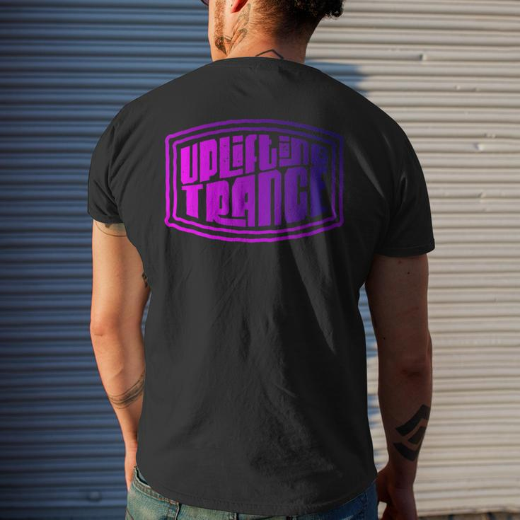 Uplifting Trance Trance Festival Rave Goa Psytrance Men's T-shirt Back Print Gifts for Him