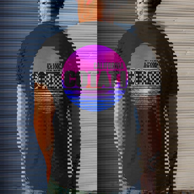 Vintage Cotati Vaporwave California Men's T-shirt Back Print Gifts for Him