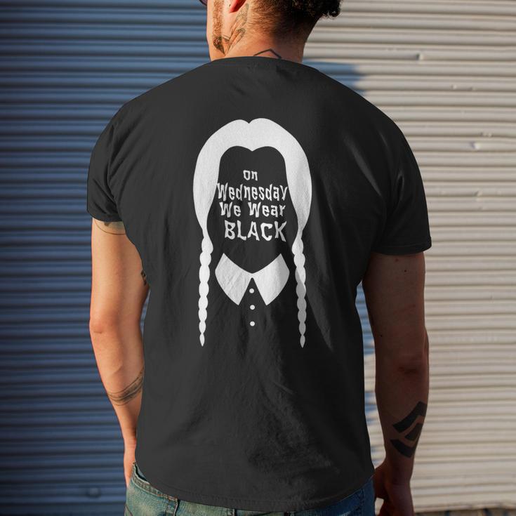 T-Shirt Donna 'On Wednesday We Wear Black' – Manica Corta, Stampa Divertente, Girocollo, Morbida E Leggera