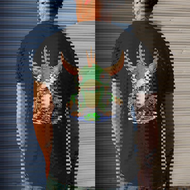 Wisconsins Legendary Hodag Of Rhinelander Mens Back Print T-shirt Gifts for Him