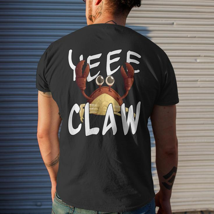 Do Ye Like Crab Claws Yee Claw Yeee Claw Crabby Men's T-shirt Back Print Gifts for Him