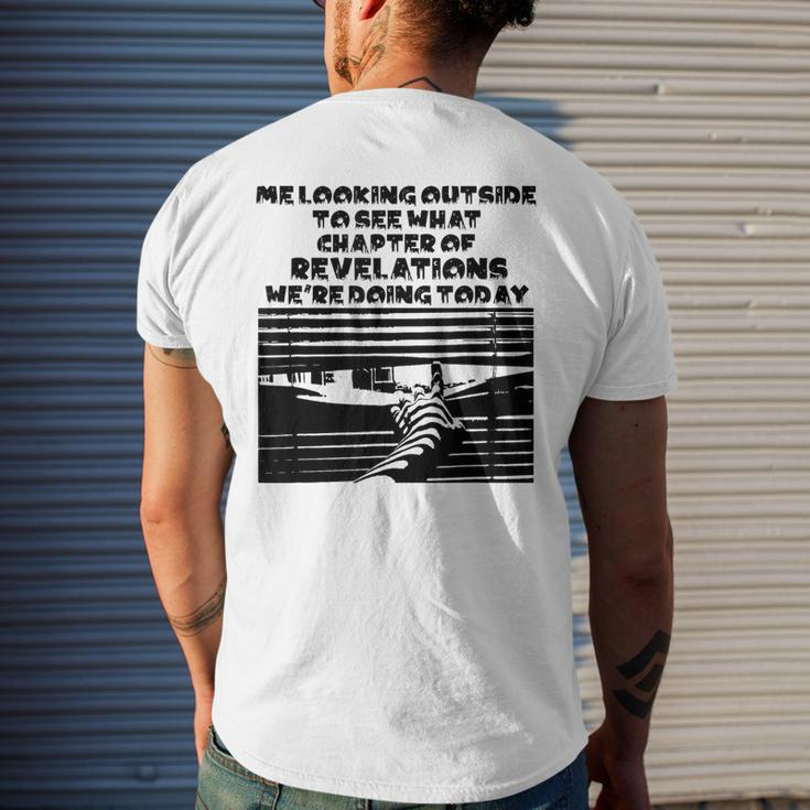 Chapter Of Revelations Men's T-shirt Back Print Gifts for Him