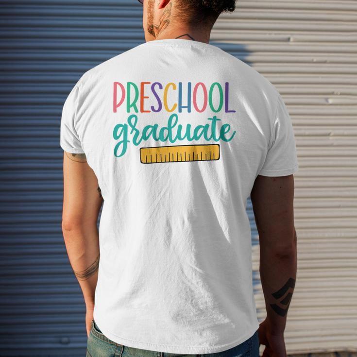 Kids Kids 2023 Pre-K Graduate Preschool Boys Last Day Of School Mens Back Print T-shirt Gifts for Him