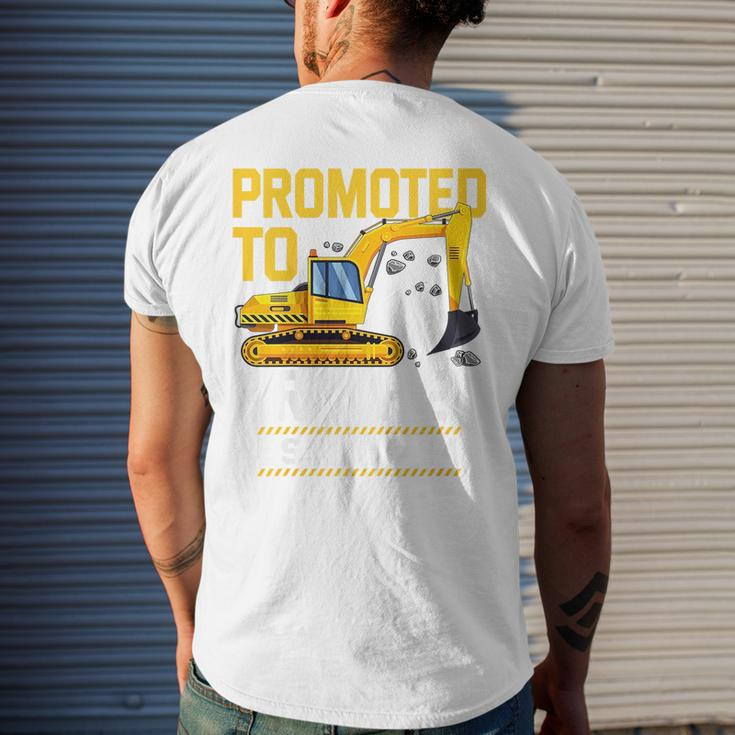 Kids Promoted To Big Bro 2024 Leveled Up To Big Brother 2024 Kids Mens Back Print T-shirt Gifts for Him
