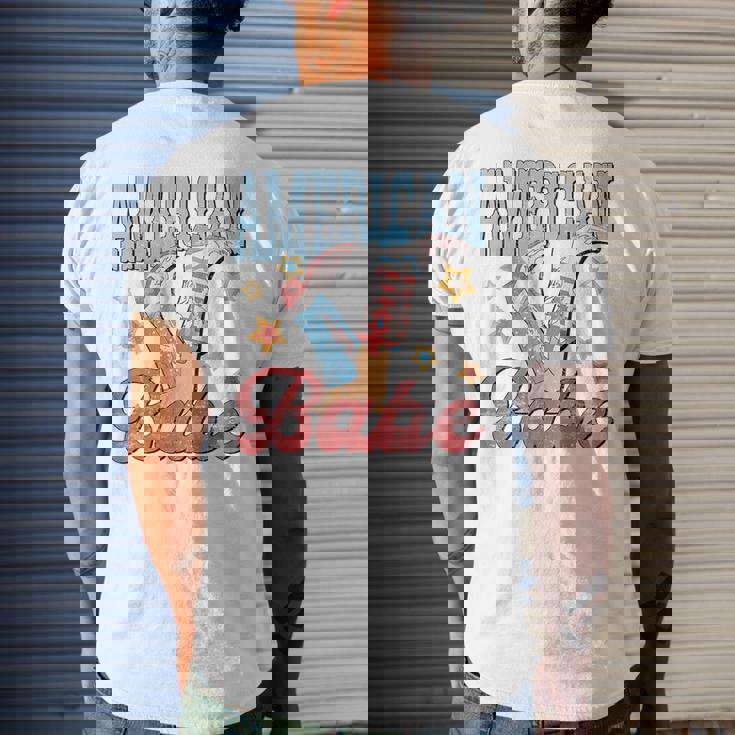 Western Cowgirl Boots Retro American Girls Babe 4Th Of July Mens Back Print T-shirt Gifts for Him Western Cowgirl Boots Retro American Girls Babe 4Th Of July Mens Back Print T-shirt Gifts for Him