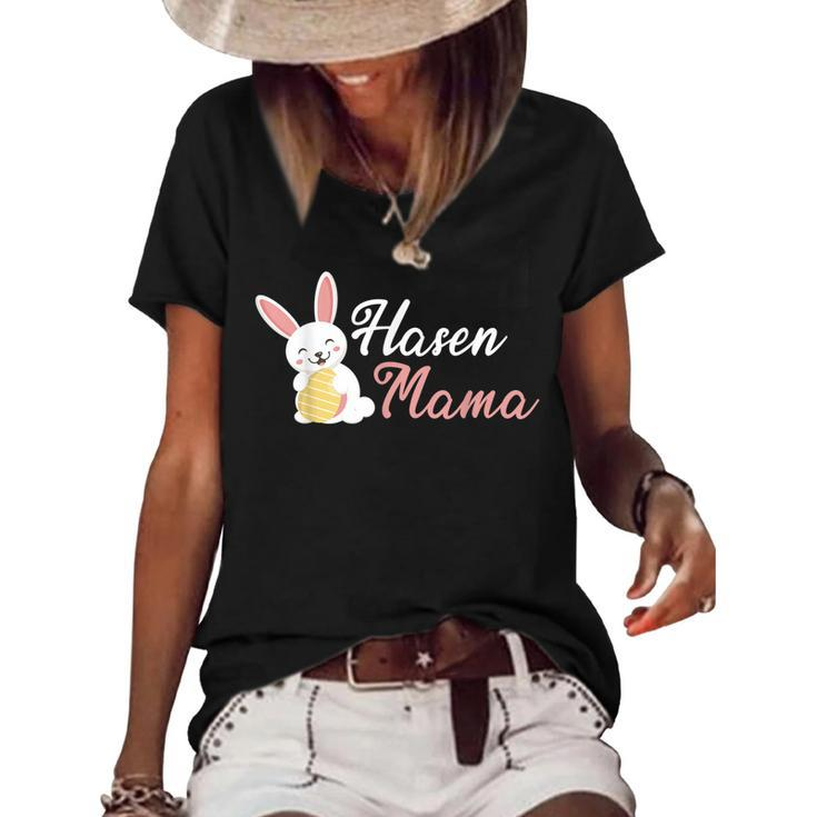 Rabbit Mum Easter Rabbit Mum Rabbit  Gift For Women Women's Short Sleeve Loose T-shirt