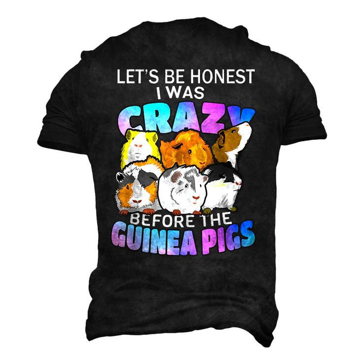 I Was Crazy Before Guinea Pigs Lover Men's 3D T-Shirt Back Print