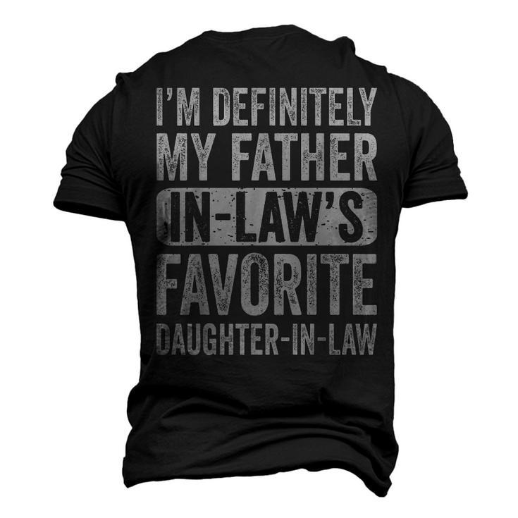 Im My Father In Laws Favorite Daughter In Law Retro Men's 3D T-shirt Back Print