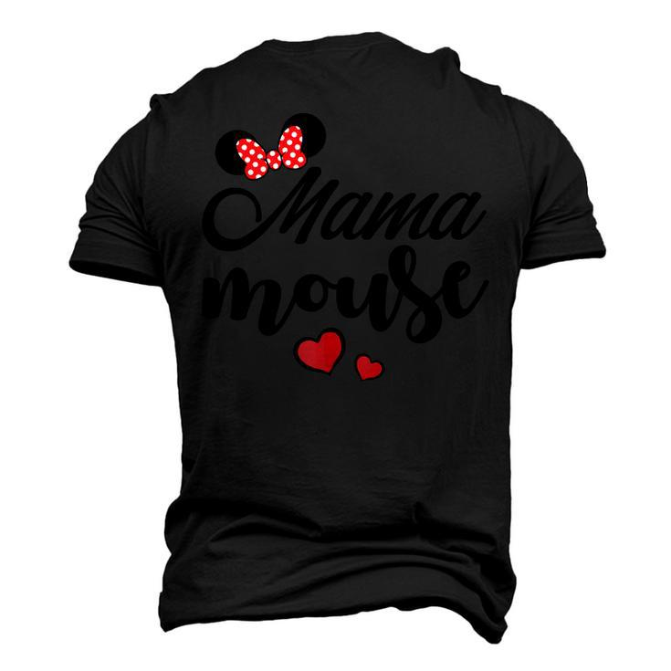 Mama Mouse Mama Mouse Heart Mama  Men's 3D T-Shirt Back Print