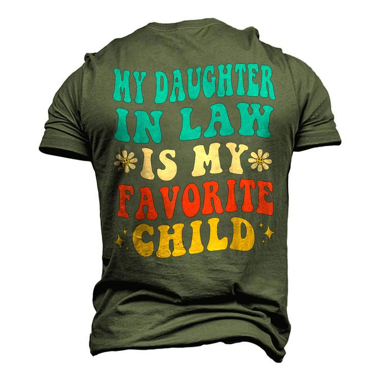 My Daughter In Law Is My Favorite Child Father In Law Men's 3D T-shirt Back Print