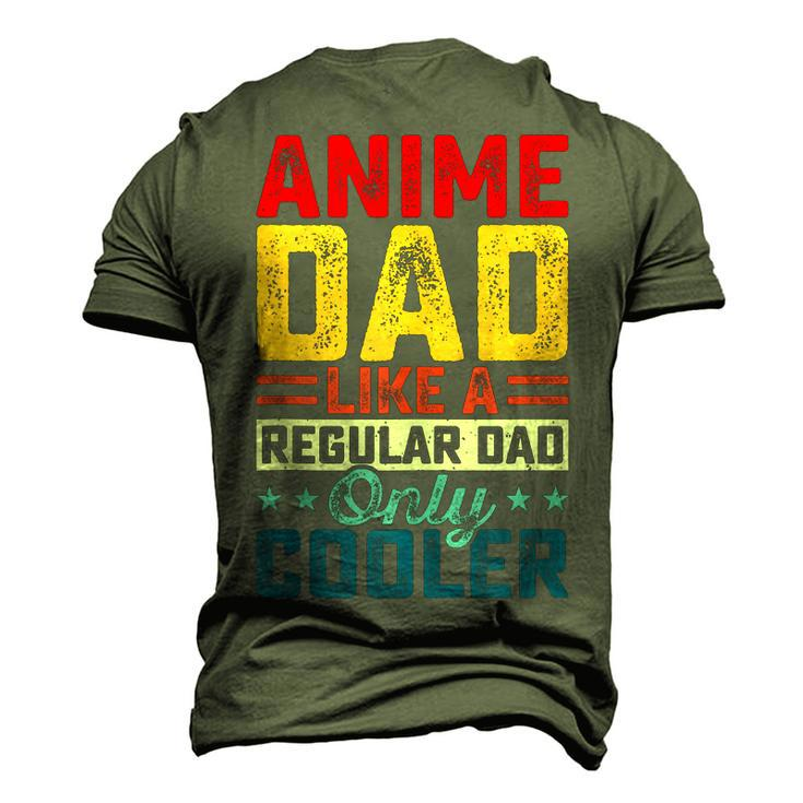 Father’S Day Anime Dad Daddy Father Papa Graphic From Son Men's 3D T-Shirt Back Print