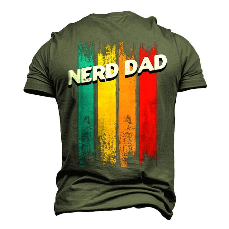Nerd Dad Conservative Daddy Protective Father Men's 3D T-Shirt Back Print
