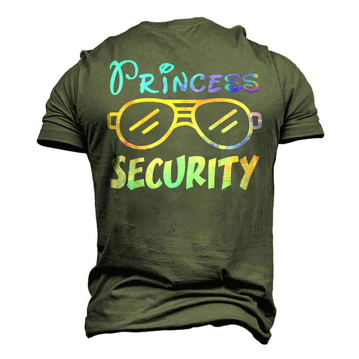 Princess Security Guard For Dad Daddy Boyfriend Men's 3D T-shirt Back Print