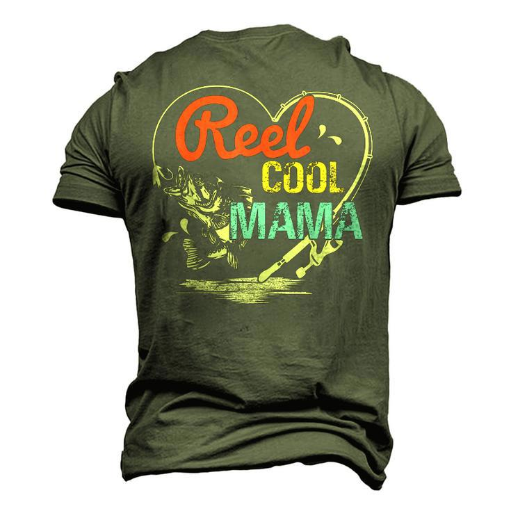 Reel Cool Mama Fishing For Womens Men's 3D T-Shirt Back Print