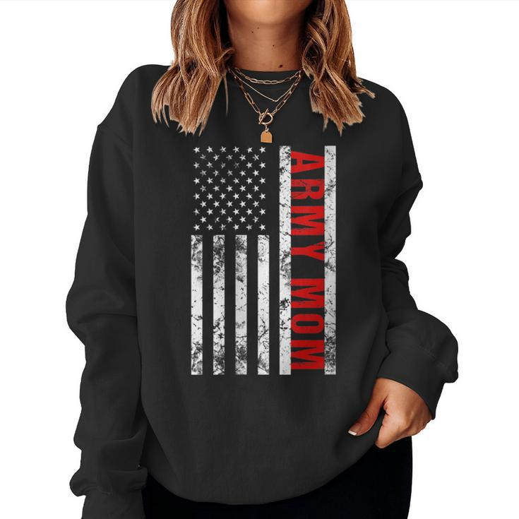 American Flag Army Mom Army Mother Women Sweatshirt