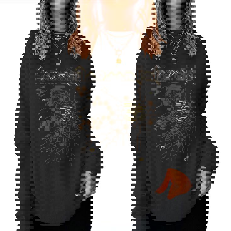 Anomalist Darkpsy Full-On Psy Psytrance Festival Women Sweatshirt