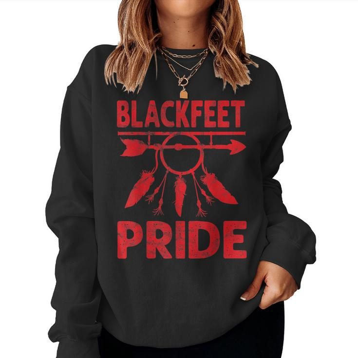 Blackfeet Pride Native American Vintage Men Women Women Sweatshirt