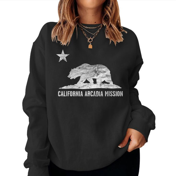 California Arcadia Mission Women Sweatshirt
