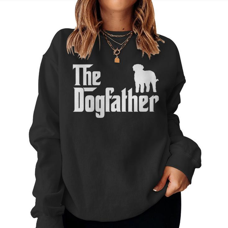 Cantabrian Water Dog Dogfather Dog Dad Women Sweatshirt