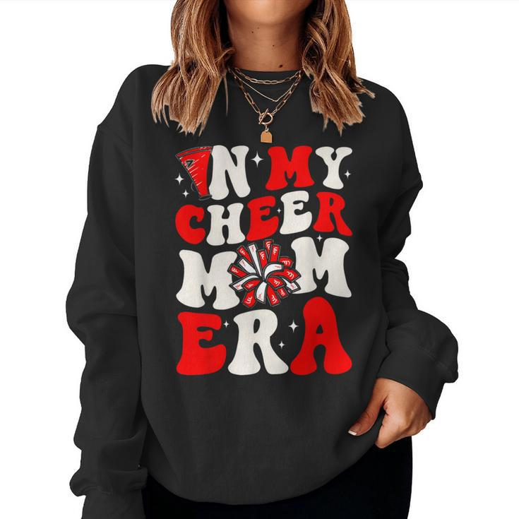 In My Cheer Mom Era Trendy Cheerleading Football Mom Life Women Sweatshirt