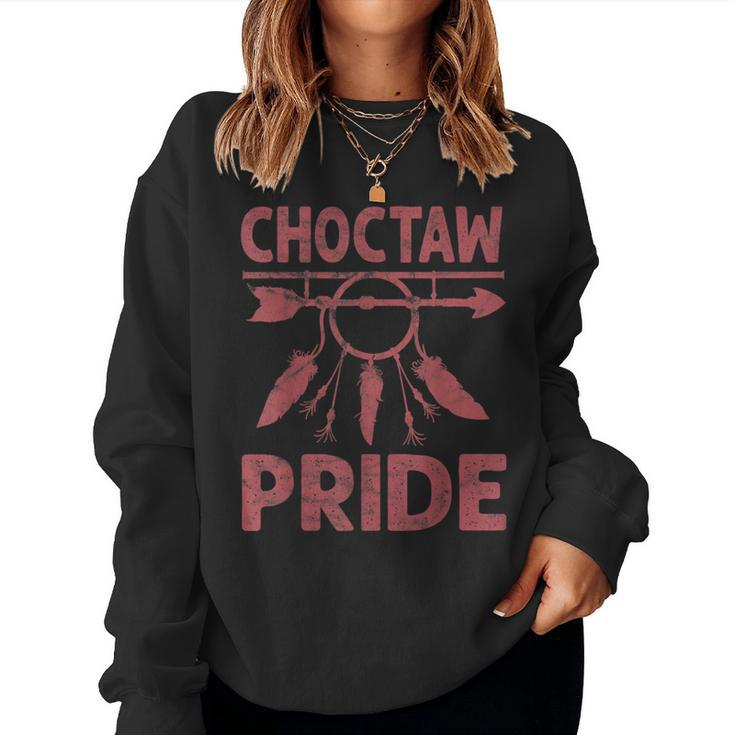 Choctaw Pride Native American Vintage Men Women Women Sweatshirt