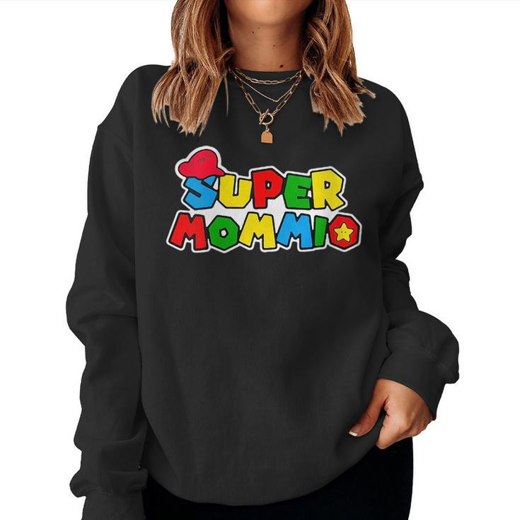 Cool Supermommio Mom Mommy Mother Video Game Lovers Sweatshirt