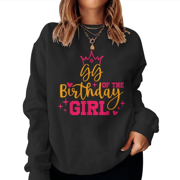 Cute Personalized Gg Of The Birthday Girl Matching Family Women Sweatshirt