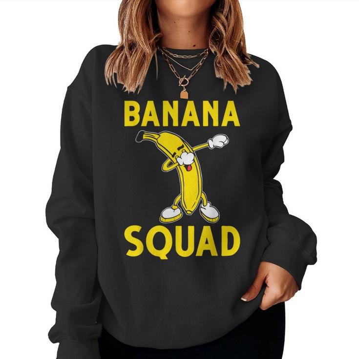 Fruit Banana Squad Banana Women Sweatshirt