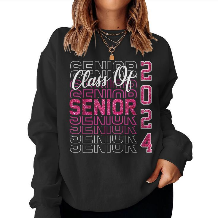 Senior Graduation Class Of 2024 Senior Boys Girls Women Sweatshirt