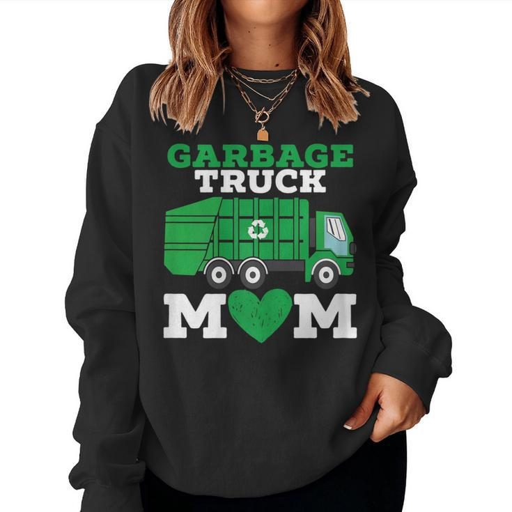 Garbage Truck Mom Waste Management Recycling Motherhood Women Sweatshirt