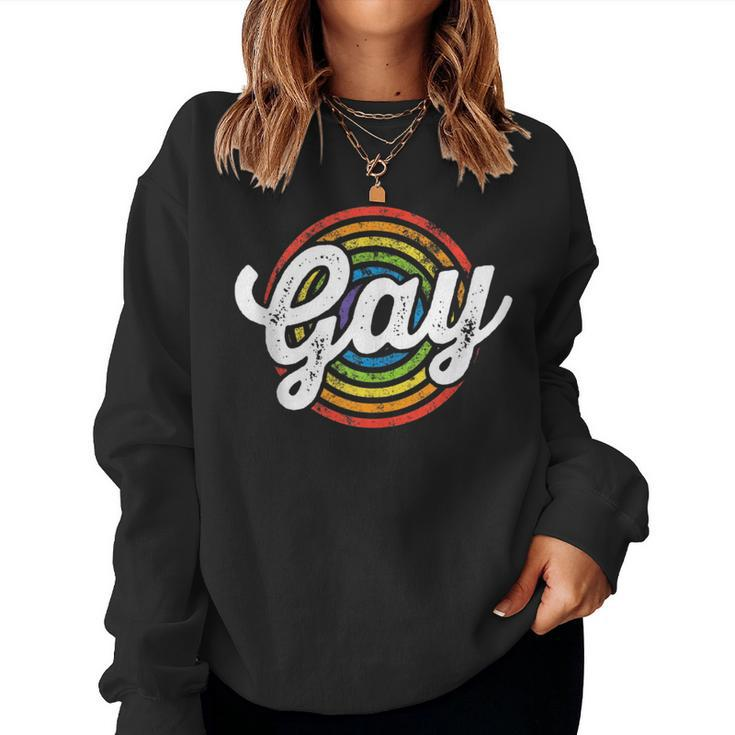 Gay Lgbt Equality March Rally Protest Parade Rainbow Target Women Sweatshirt