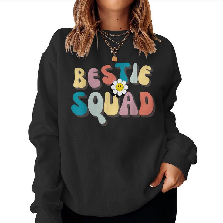Groovy Bestie Squad Besties Trip 2023 Besties Matching Trip Women Sweatshirt