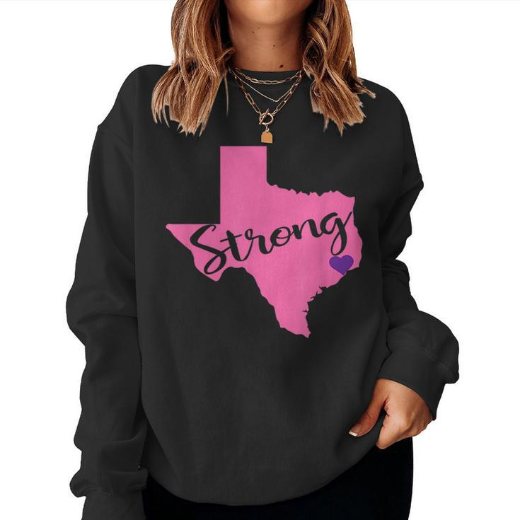 Houston Strong Texas Pride Womens Women Sweatshirt