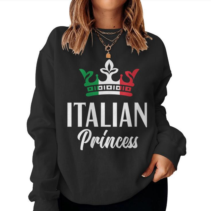 Ladies Italy Flag Sweatshirt cute Now 'til My Italian Comes Out