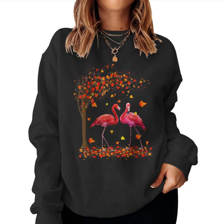 It's Fall Y'all Flamingo Thanksgiving Halloween Birds Lover Halloween Women Sweatshirt