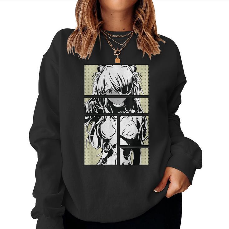 Sexy Anime Girl Waifu Japanese Cosplay Women Sweatshirt Mazezy CA