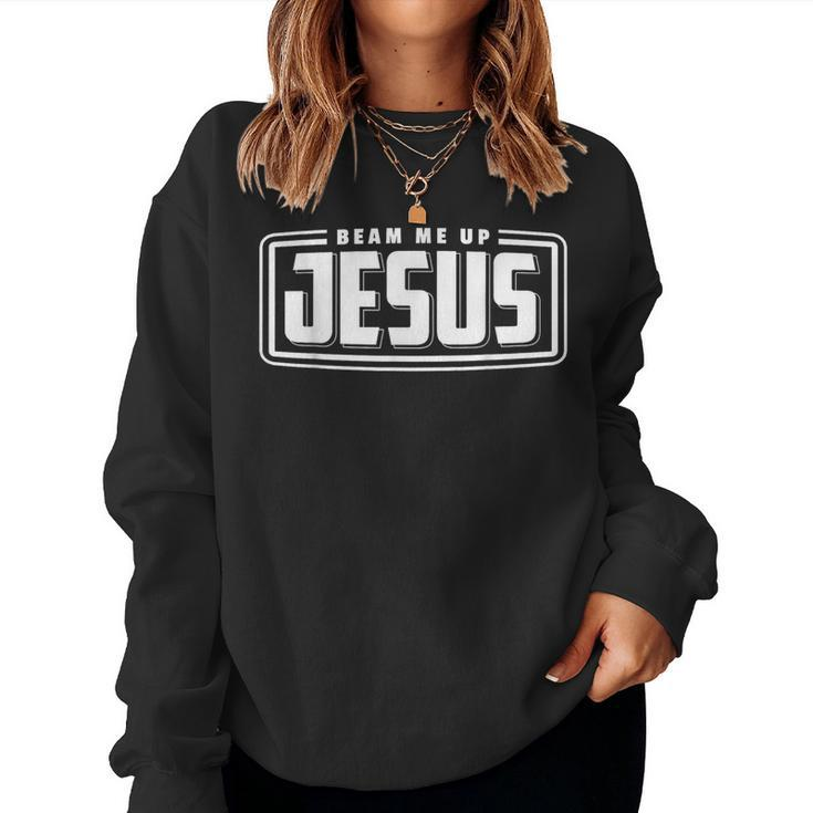 Jesus Christ Ethic Christianity God Service Women Sweatshirt