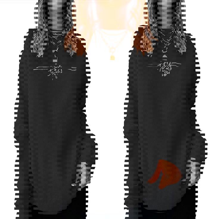 Jesus Loves You - Religion Faith Jesus Believer Belief Women Crewneck Graphic Sweatshirt