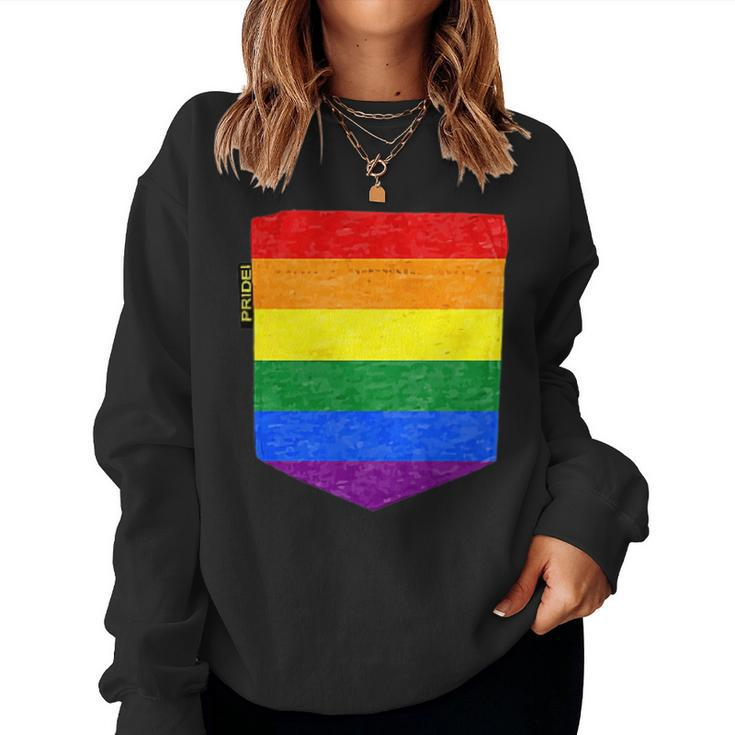 Lgbt Flag Rainbow Pride Gay Lesbian Flags Couple Men Women Women Sweatshirt