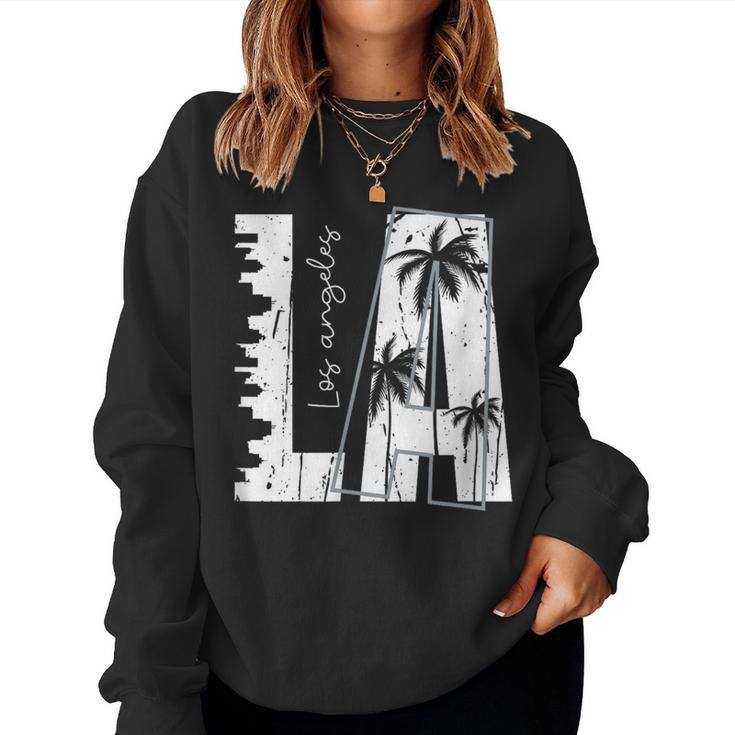 Los Angeles Women Graphic Men California Print California And Merchandise Women Sweatshirt
