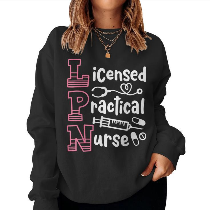 Lpn Licensed Practical Nurse Lpn Women Sweatshirt